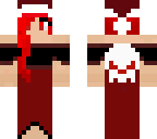 bloody skin with dress edited