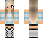 blue and white jumper