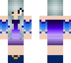 blue dress