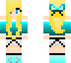 blue girl