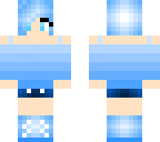 blue girl