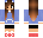 blue girl
