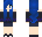 blue hair