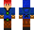 blue hooded boy