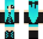 blue manga girl gamer