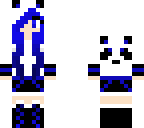blue panda