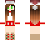 brunette christmas