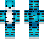 chibi blue tiger