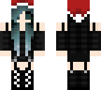 christmas emo girl