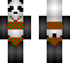 christmas panda swimsuit