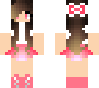 cute pinkish red kawaii girl