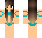 cyan bikini