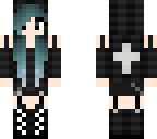 edited emo girl