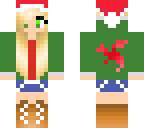 festive girl