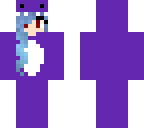 girl in dinosaur costom