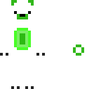 green bear