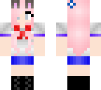 kawaii girl yandere pink hair