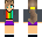 meif'wa blonde ponytail girl