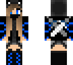 ninja girl 3-pixel arm