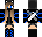 ninja girl 4-pixel arm