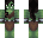 orcish female with tusks