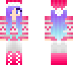 pink christmas girl