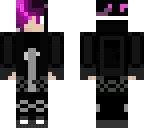 pink hair emo boy