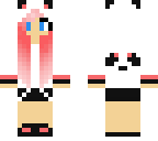 pink panda girl