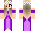 purple dress
