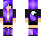 purple fox girl