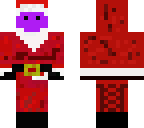 purple santa