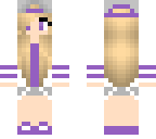 purple tomboy girl