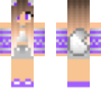 purple wolf girl