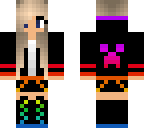 rainbow creeper girl