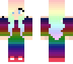 rainbow girl