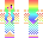 rainbow girl