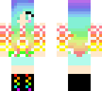 rainbow girl