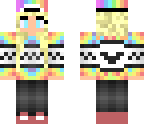 rainbow girl