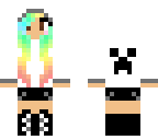 rainbow hair