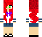 red schoolgirl