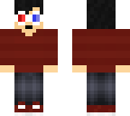 skin with 3d glasses