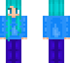 teal and blue