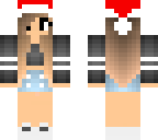 tomboy with santa hat