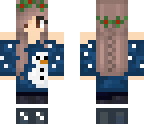 winter girl edit