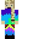 amy the colorful girl