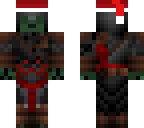 black assassin zombie christmas