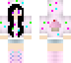 black-haired cupcake girl