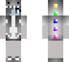 black-white dino onesie girl