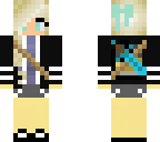 blonde sword girl