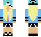 blue cap